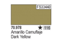 Vallejo Model Color - Dark Yellow - VAL70978 - 17ml